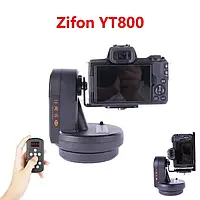 Вращающийся моторизированный штатив - головка с пультом управления YT-800 от Zifon для фотоаппаратов и камер