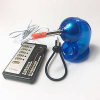 SHOCK LOCK Electro Cock Cage ATOMIC JOCK BLUE ST56638