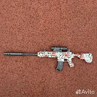 Автомат на орбизах с электроприводом M416 цвета граффити Пистолет игрушка для дитей