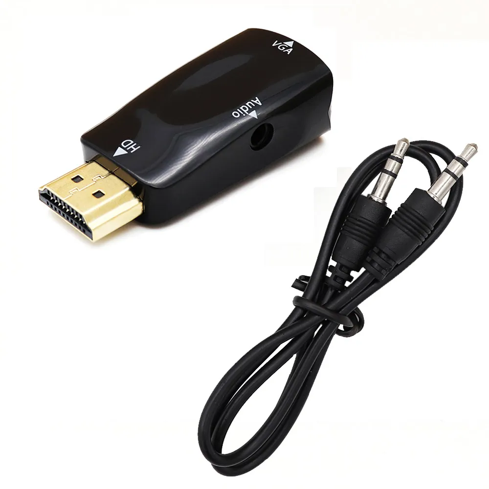 Перехідник адаптер з HDMI на VGA + AUDIO No1942