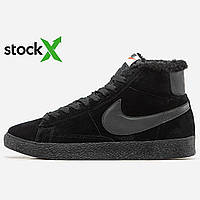 Зимові кросівки Nike 1128 Blazer High Хутро хутро