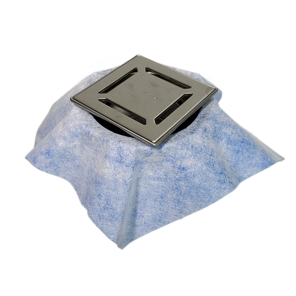 Душовий трап серії PYS Floor Drain 10х10 см, вертикальний, решітка Nova