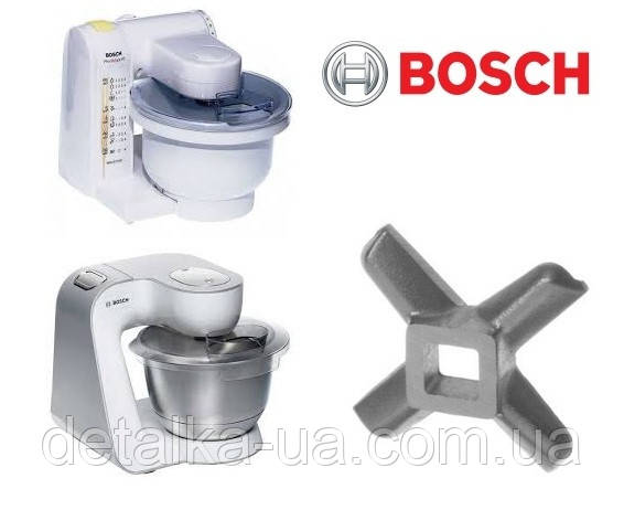 Ніж для м'ясорубки та кухонного комбайна Bosch MFW1501, MFW1550, MUM4*, MUM5* MUM2