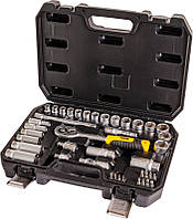 Набор ключей и насадок торцевых MASTERTOOL CRV 3 8 39 шт (78-3039) BX, код: 8150680