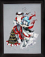 Схема для вишивки від Mirabilia Designs  Winter White Santa MD100