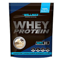 Протеїн Willmax Whey Protein WPC80, 920 г Ваніль