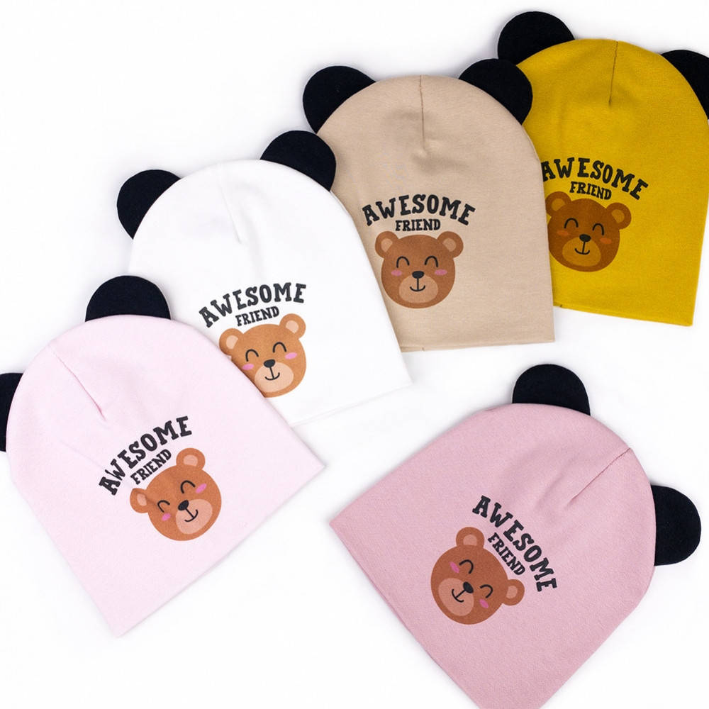 

Весенняя шапка (двойная) для мальчиков, 46-48рр, Разные цвета