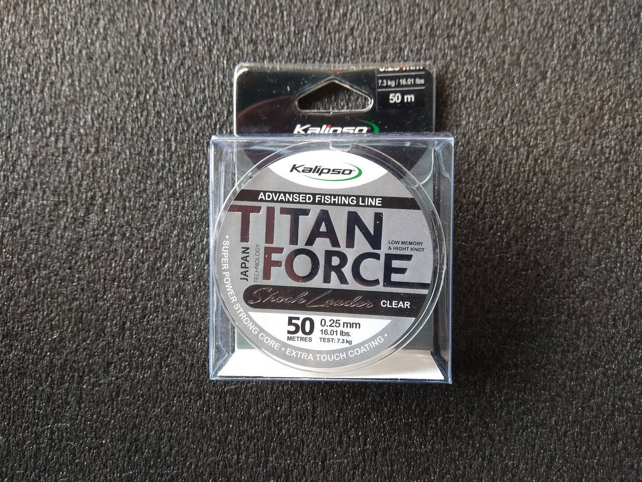 

Леска Kalipso Titan Force Leader CL 50м 0.18мм, Белый