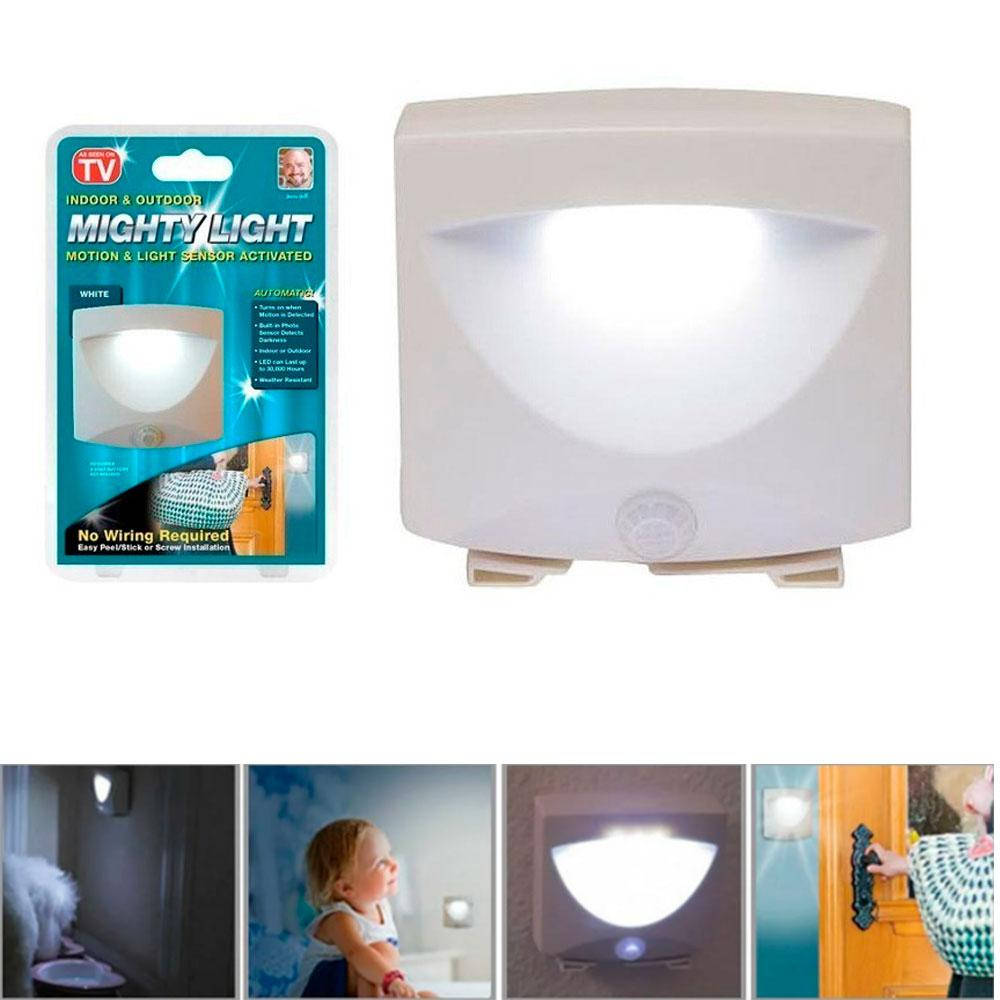 

Led светильник Mighty Light с датчиком движения / Ночник сенсорный, Белый