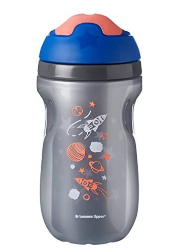 

Детский термо-стакан поильник непроливайка серый Tommee Tippee 260мл