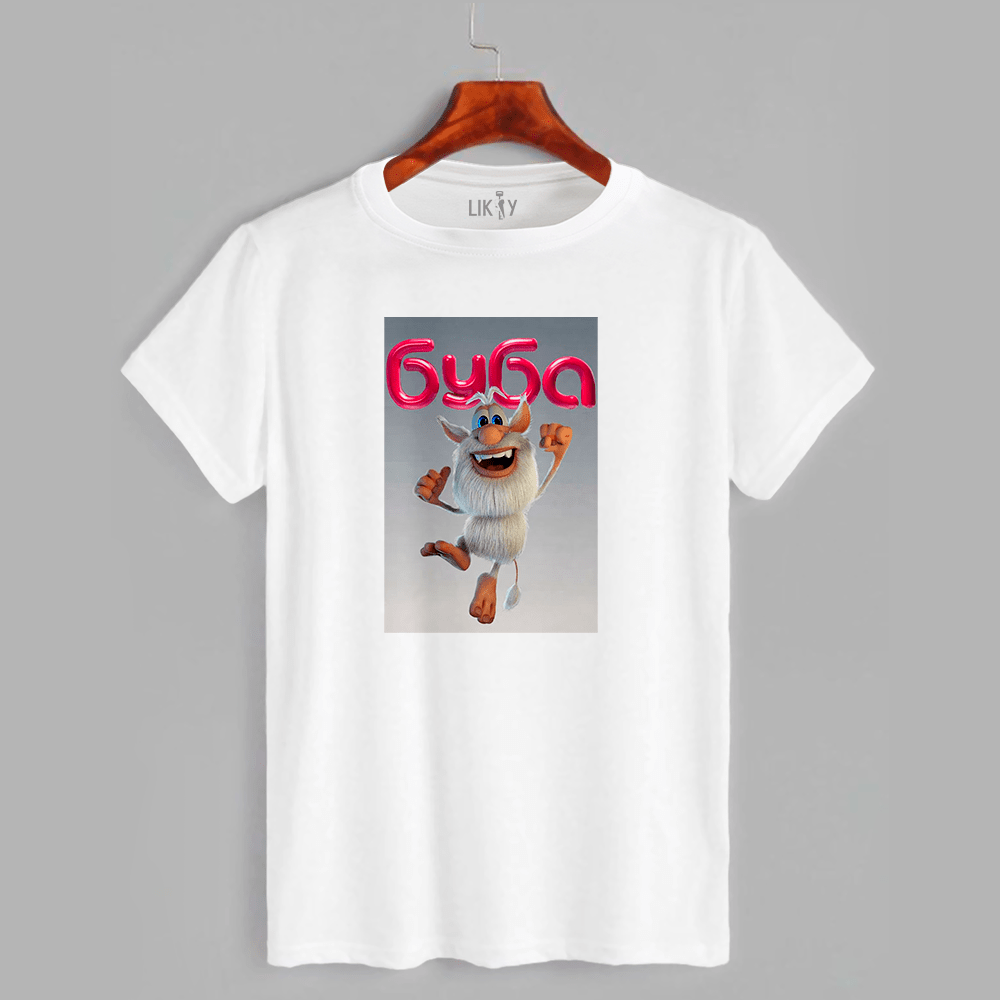 

Футболка детская с принтом Буба - 21030312