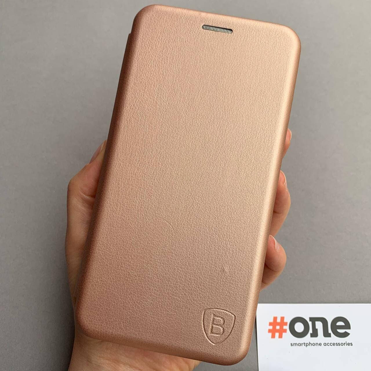 

Чехол книга для Samsung J7 2016 J710 с эко кожи с подставкой книжка на телефон самсунг дж7 дж710 розовая STN, Розовый