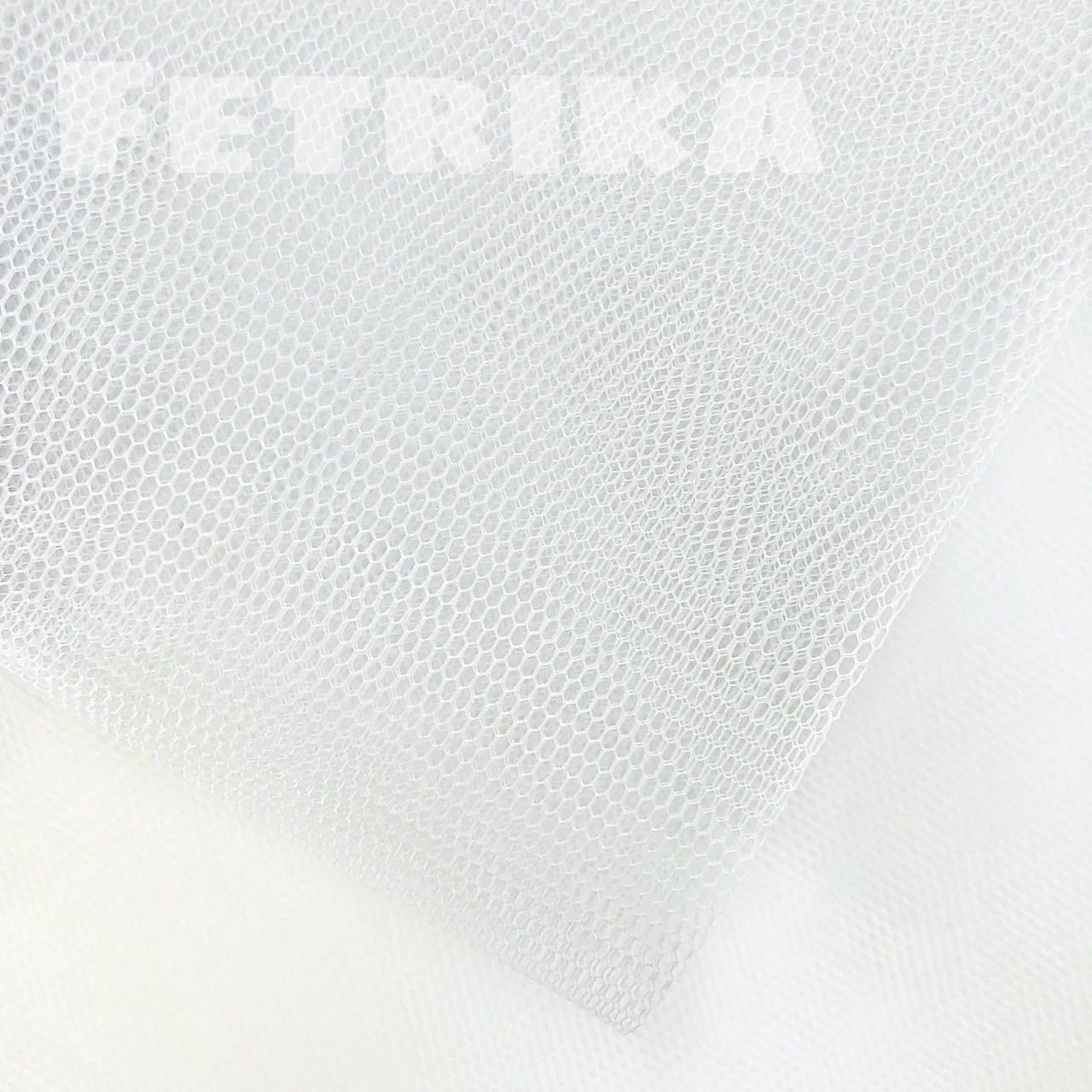 

Фатин жесткий белый, сетка фатиновая