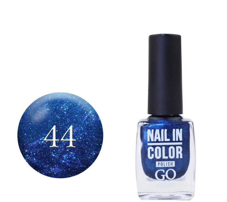 

Лак для нігтів №44 GO ACTIVE Nail Polish, Синий