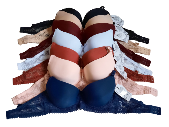 

Бюстгальтеры женские чашка В пуш-ап. От 3шт по 75грн., Разные цвета