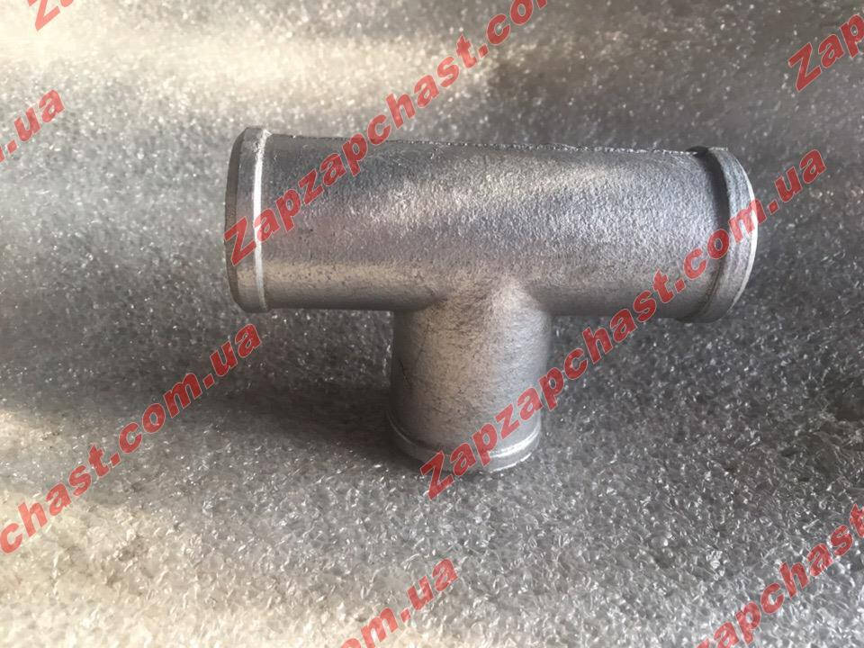 

Тройник системы охлаждения Заз 1102 1103 таврия славута Сенс sens алюминиевый (большой)