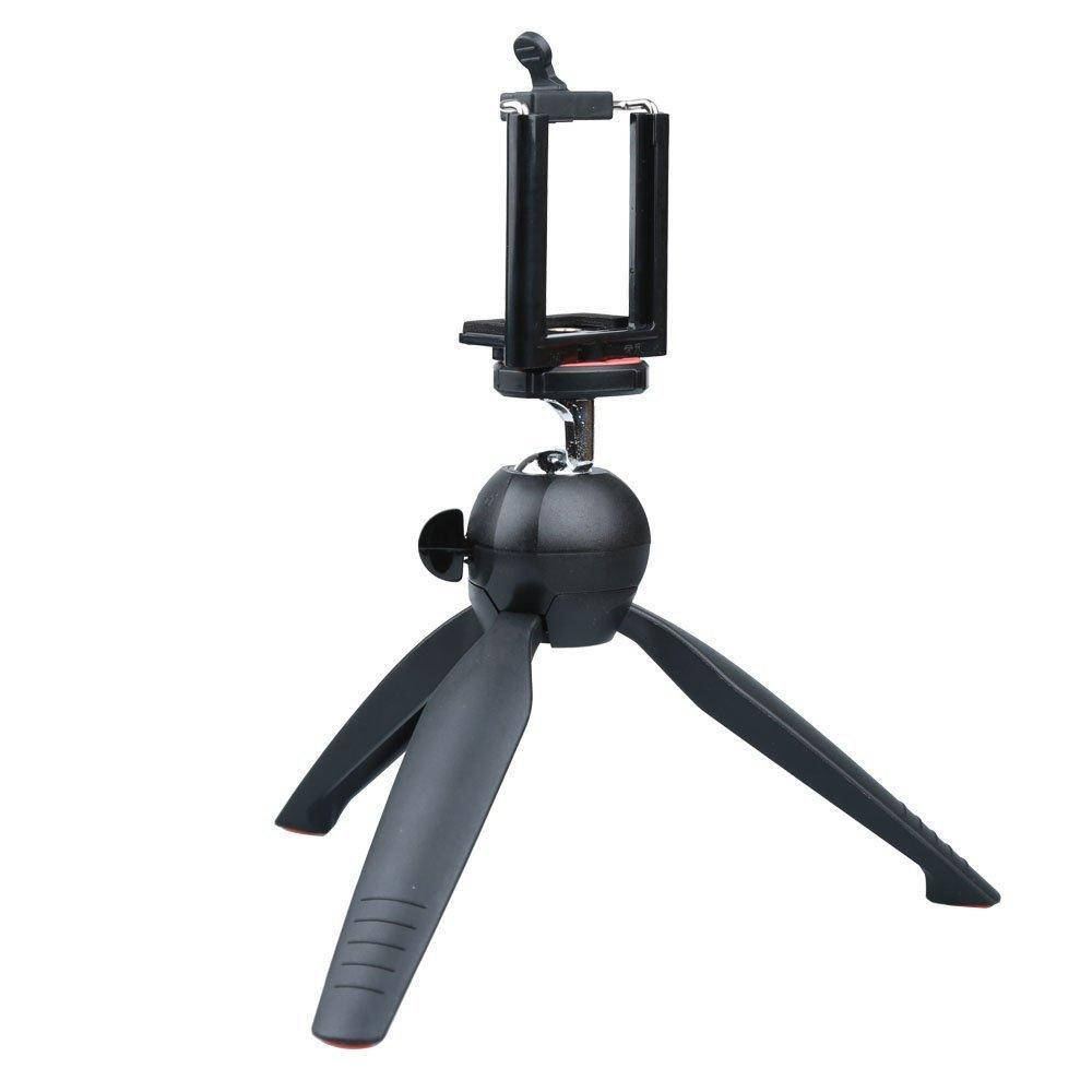

Мини штатив тренога YunTfng 228 с держателем для смартфона. Трипод мини XH-228 универсальный, Черный