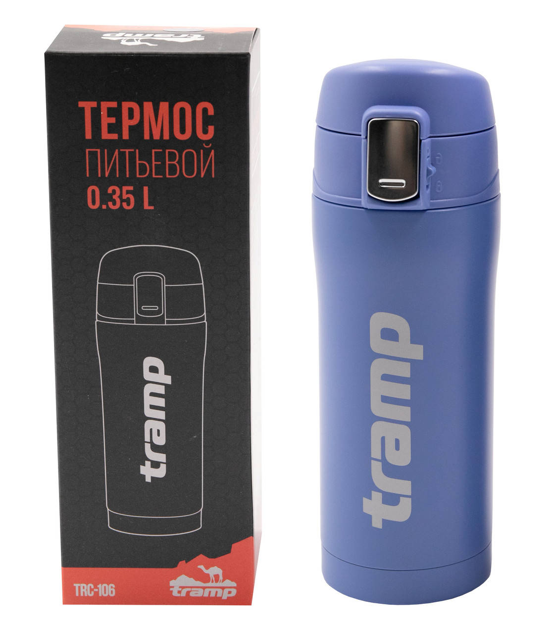 

Термос-кружка Tramp 0,35 л голубой TRC-106-blue, Термокружка Трамп, Синий