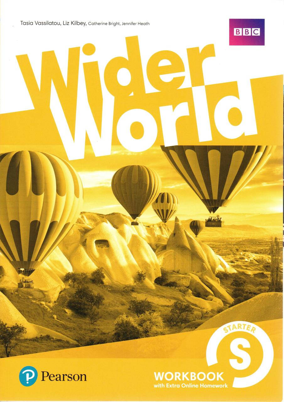

Робочий зошит Wider World Starter: Workbook with Online Homework