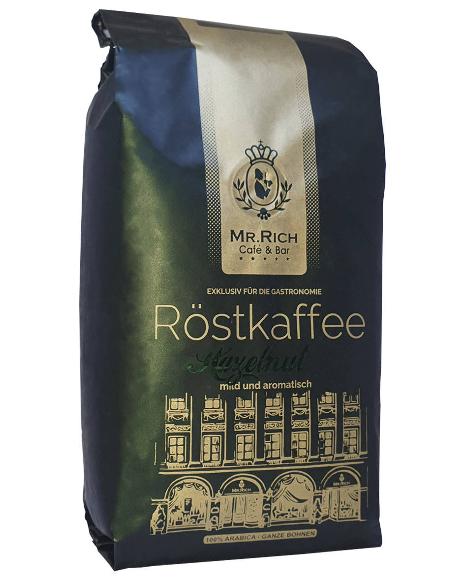 

Кава в зернах Mr.Rich Hazelnut з ароматом лісового горіха 500 г (53155)