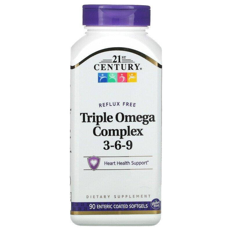 

21st Century Triple Omega Complex 3-6-9 90 капсул