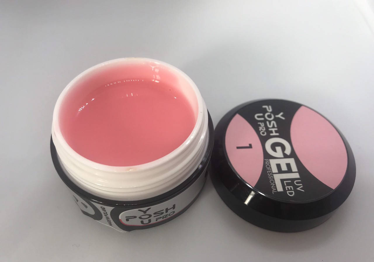 

Гель для наращивания однофазный YouPOSH ТМ Gel UV/LED 15мл, Телесный