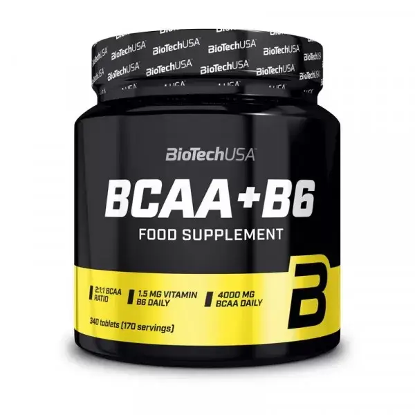 

BioTech usa BCAA +B6 340 tabs