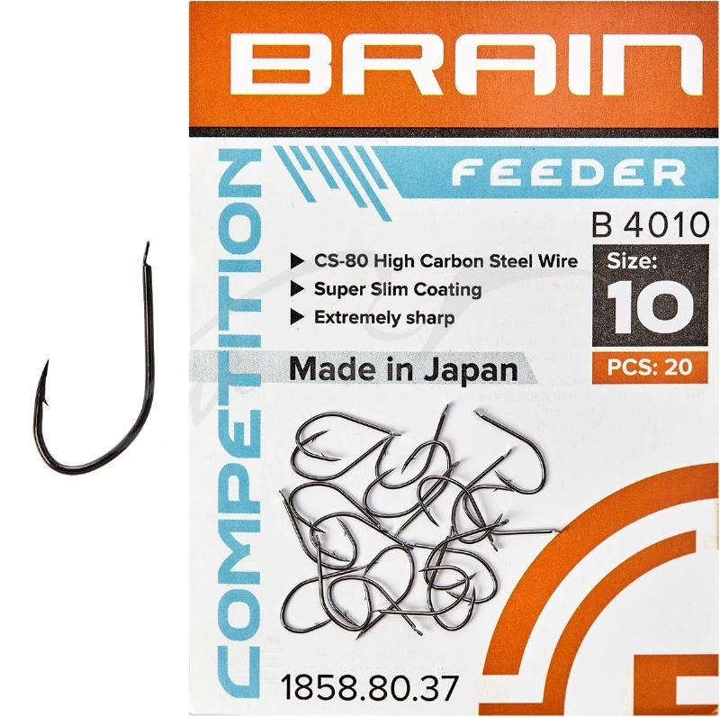 

Крючки Brain Feeder B4010 №10 (20шт/уп)