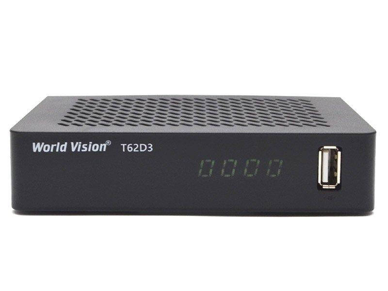 

World Vision T62D3 Dolby Digital DVB-T2