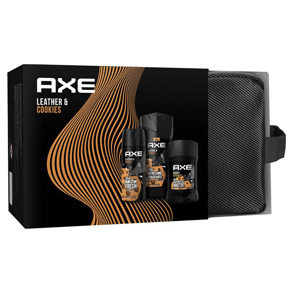 

Подарочный набор AXE Leather and Cookies (8720182991218)