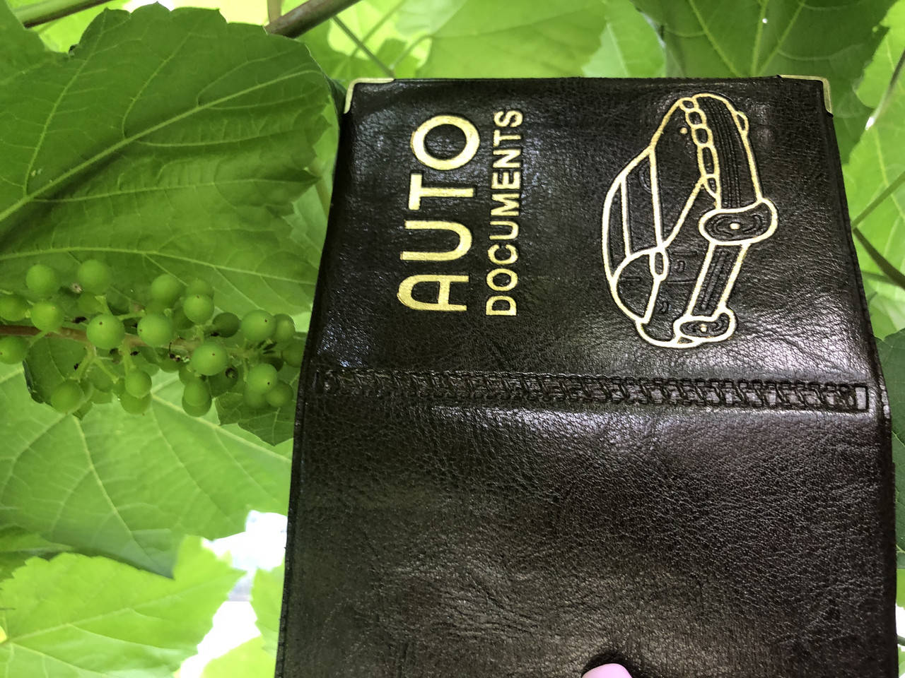 

Обкладка водія кожзам