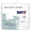 

Пеленки для взрослых одноразовые гигиенические Seni Soft Basic 40х60 см 30 шт