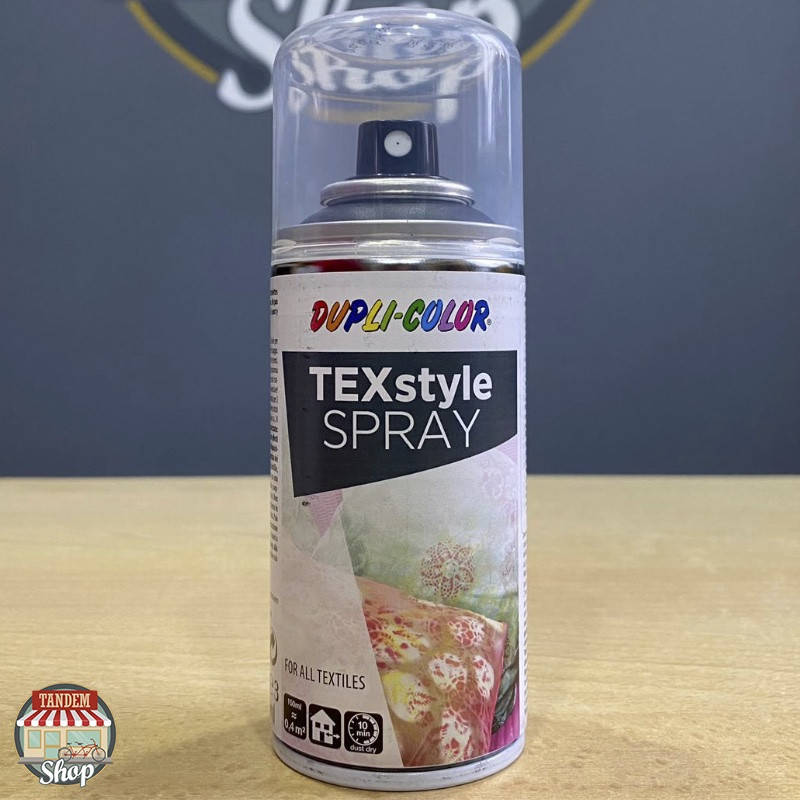 

Краска для ткани и текстиля Dupli Color TexStyle, 150 мл Аэрозоль Черный