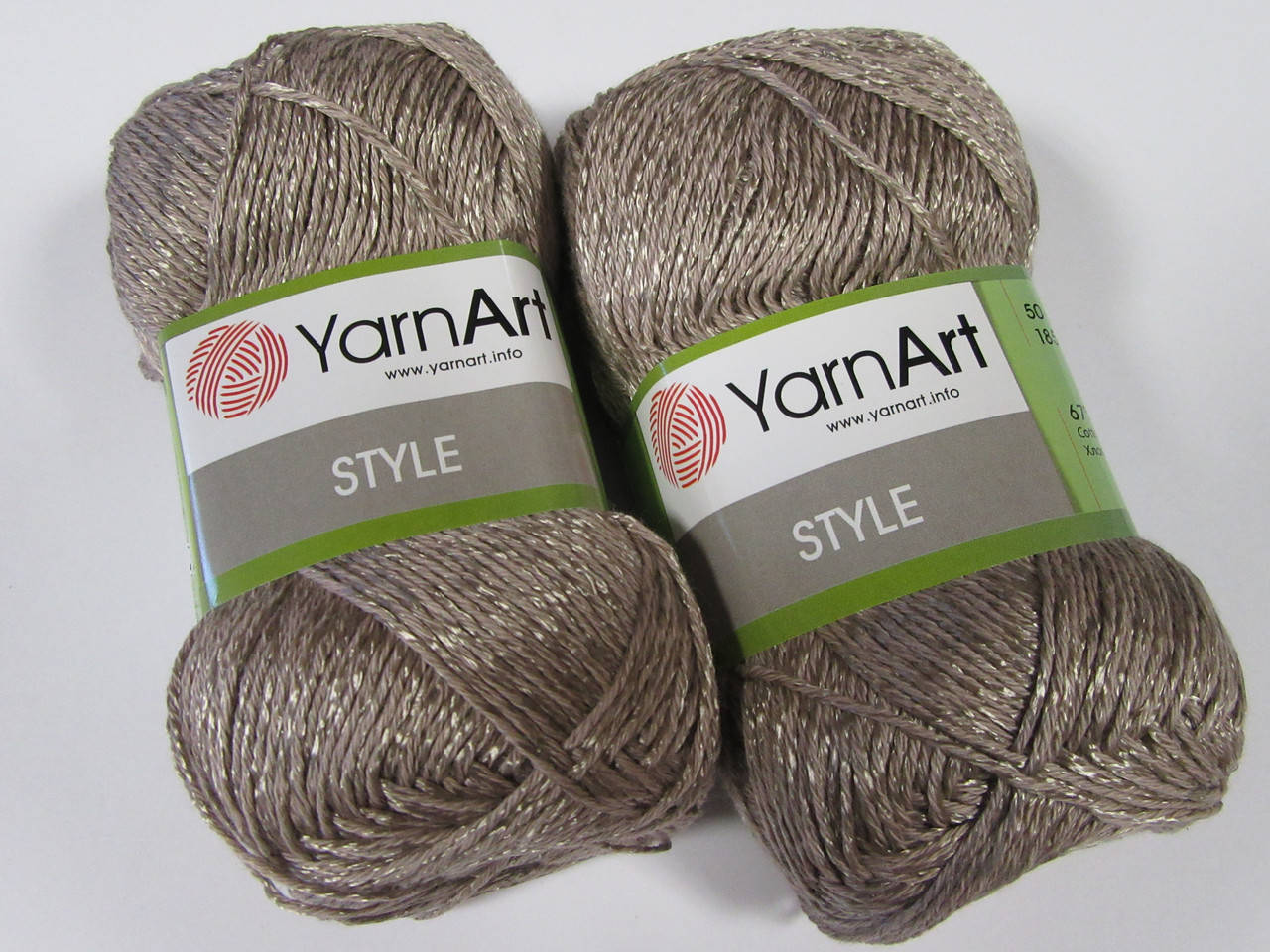 

Yarnart Style (Стайл) 67%хлопок, 33%вискоза 655