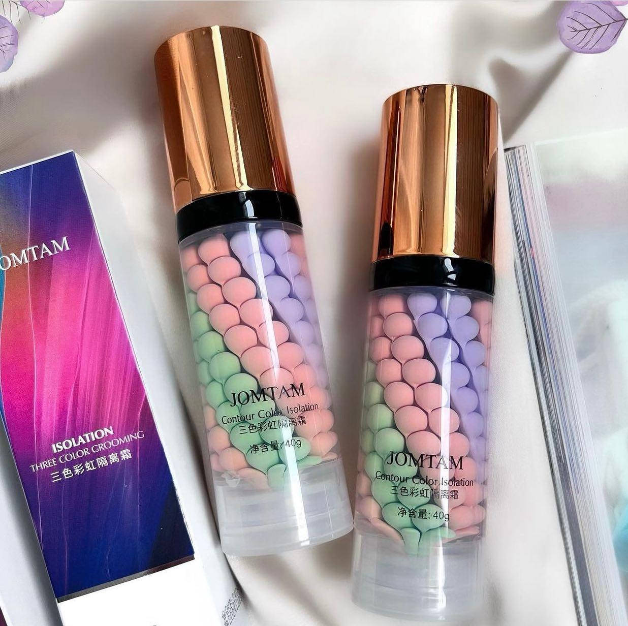 

Многофункциональный трехцветный праймер Jomtam Contour Color Isolation