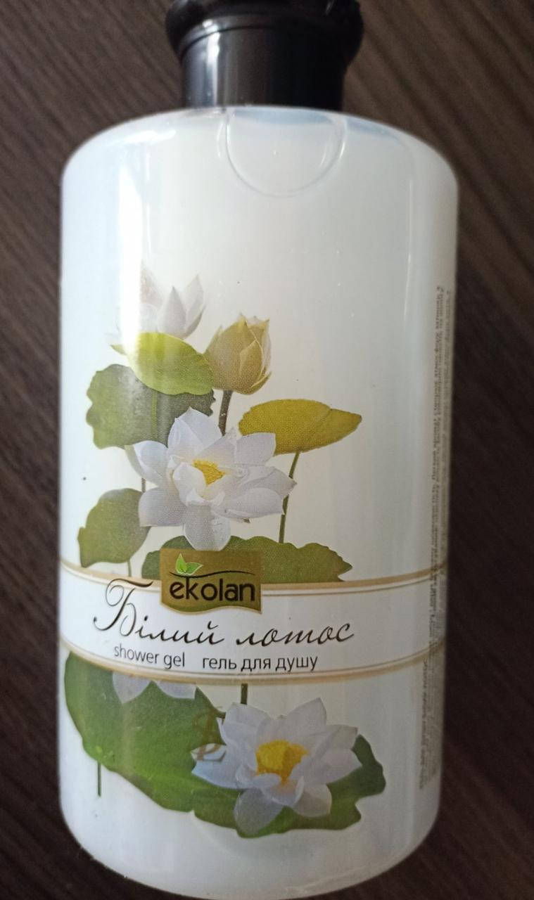 

Гель для душа Ekolan, Белый лотос 0,5 л