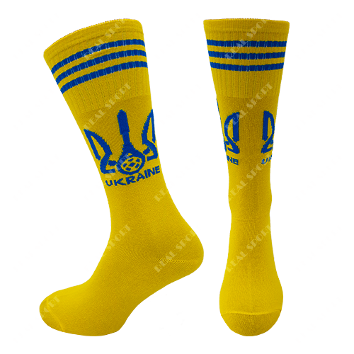 

Футбольные гетры детские Украина FB-0230, р. 32-38