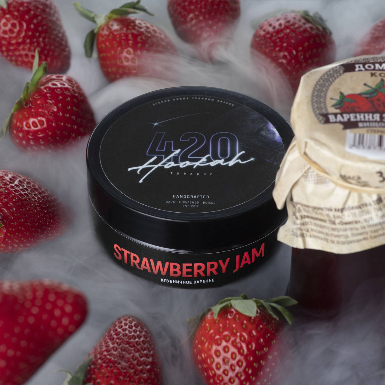 

Табак 420 Strawberry Jam (Клубничное Варенье, 100 г)