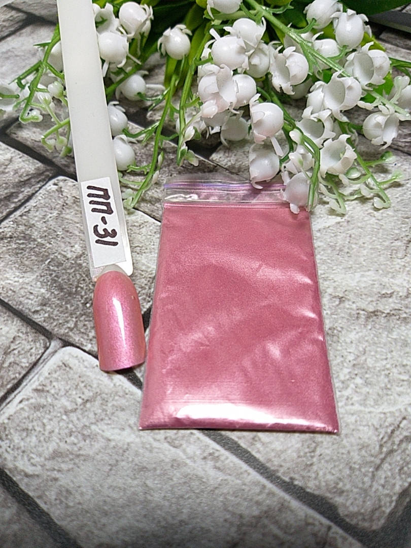 

Пигмент перламутровый роза прованса