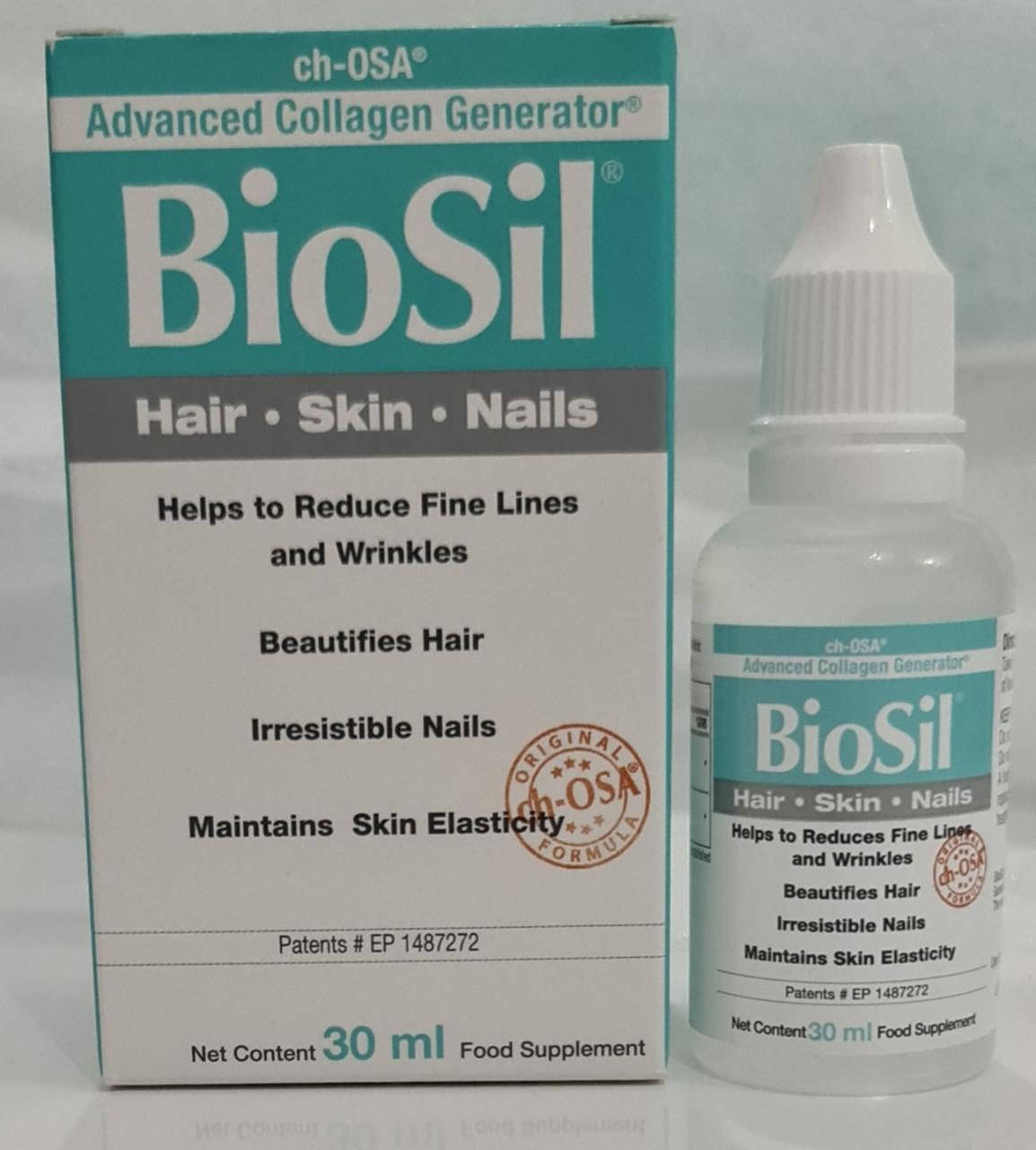 

Биосил, активатор коллагена, биодобавка BioSil, генератор коллагена Collagen Generator, 30 мл Бельгия