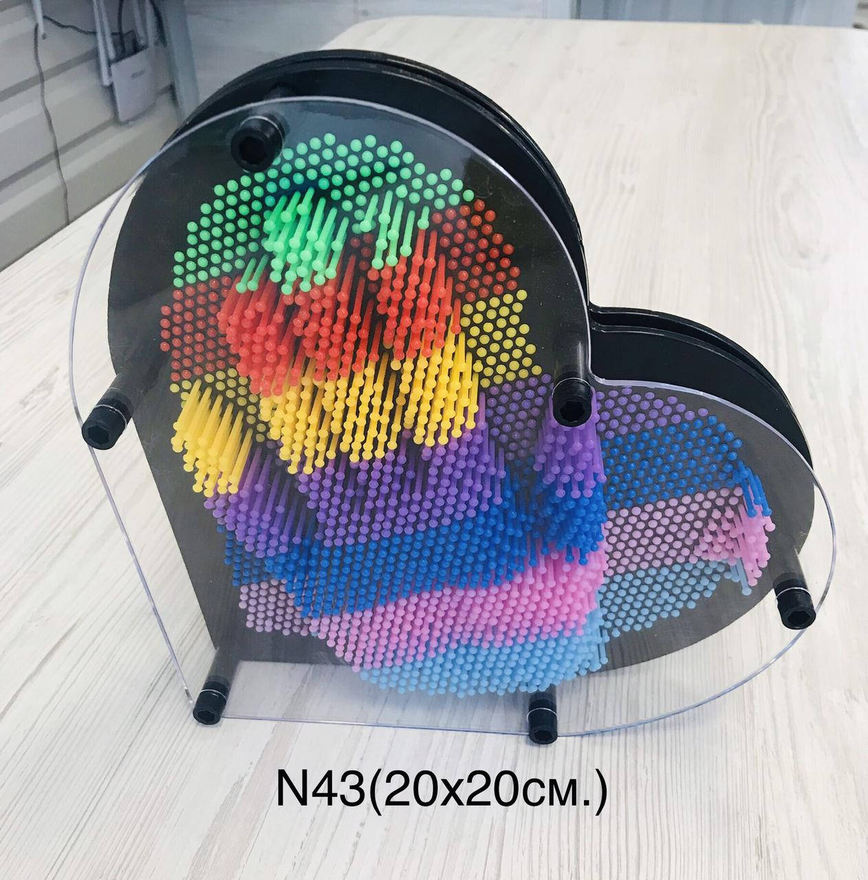 

3D игрушка Pinart Отпечаток руки . 3D игрушка Пин-арт Отпечаток руки