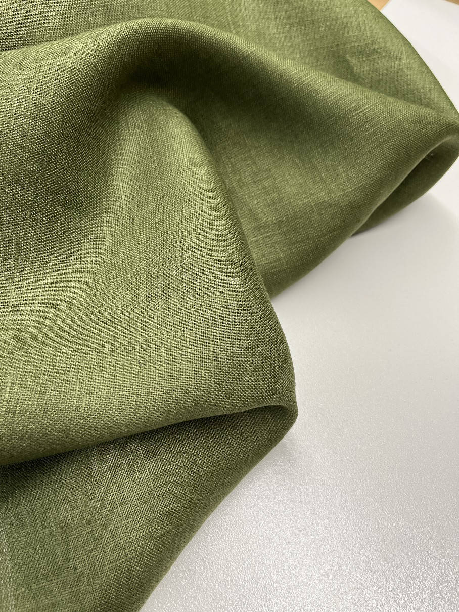 

Лён Organic Linen 100%/ хаки