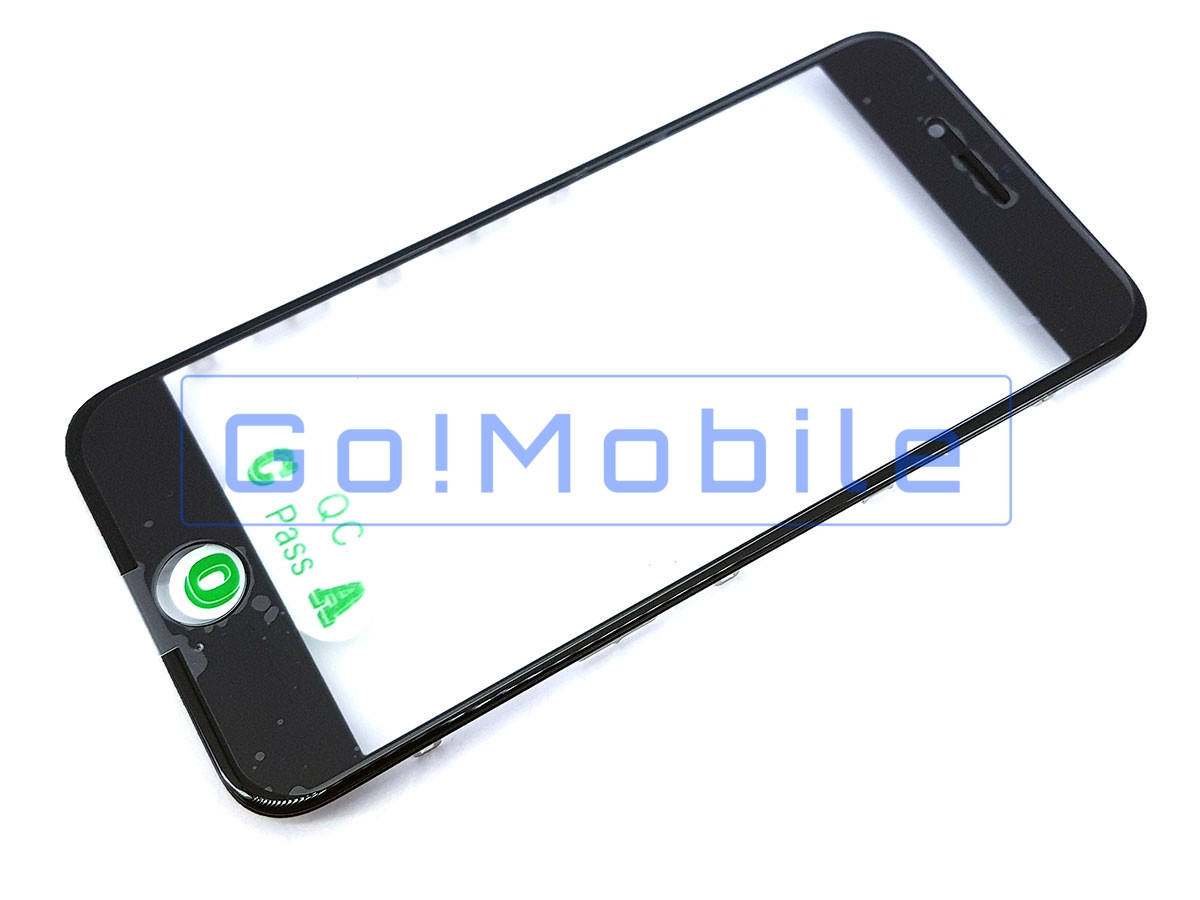 

Стекло (для ремонта дисплея) для iPhone 6S черное с рамкой и с OCA оригинал (Китай), Черный