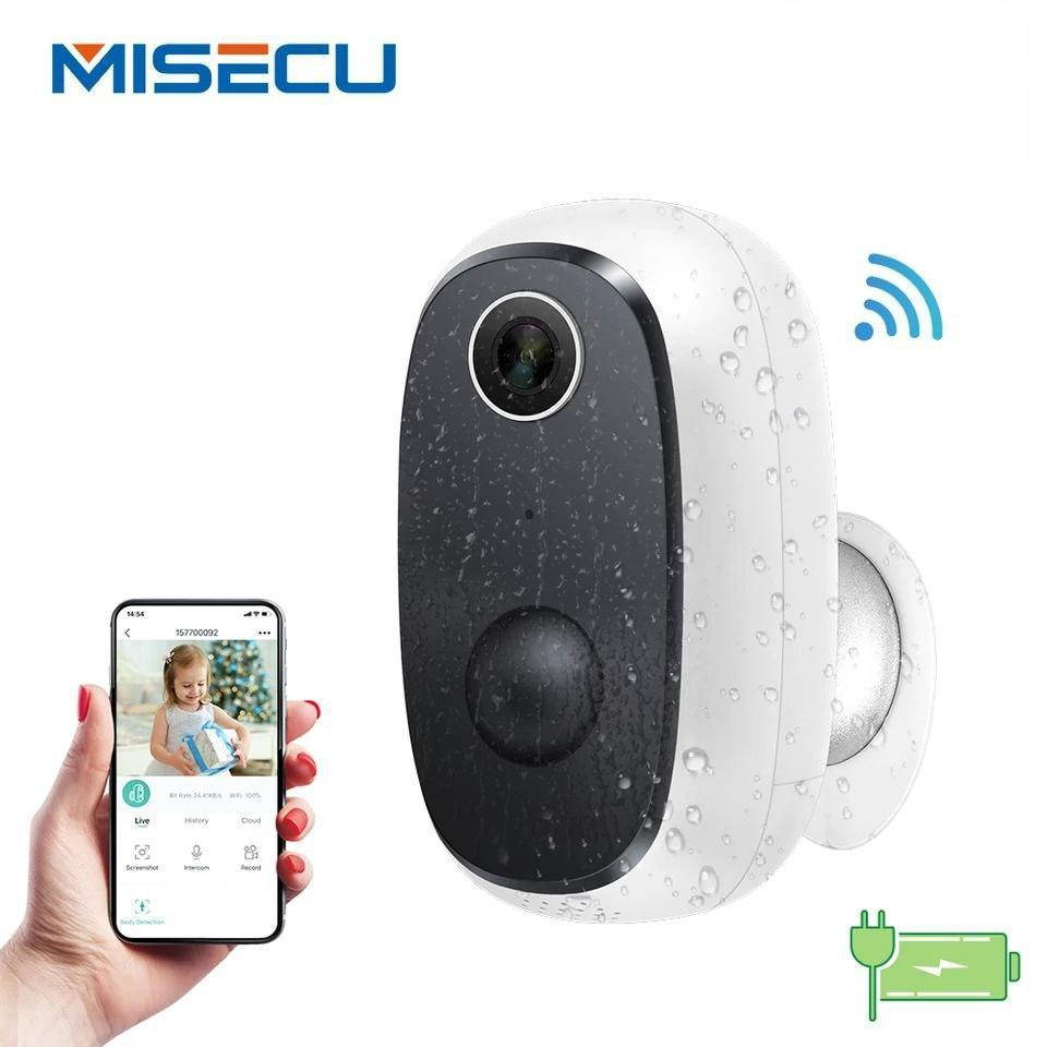 

Аккумуляторная беспроводная WiFi IP камера MISECU MR-20. CloudEdge