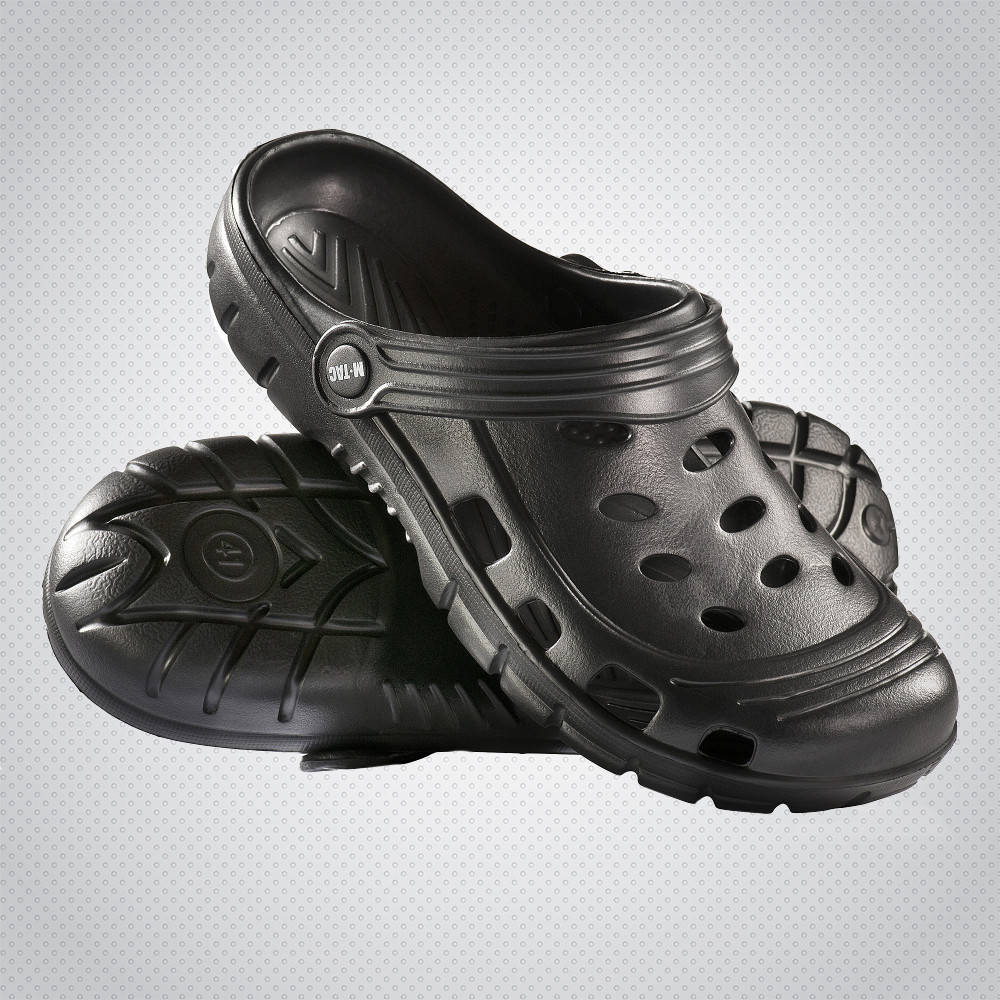 

Тапочки резиновые, кроксы M-Tac черные, Черный