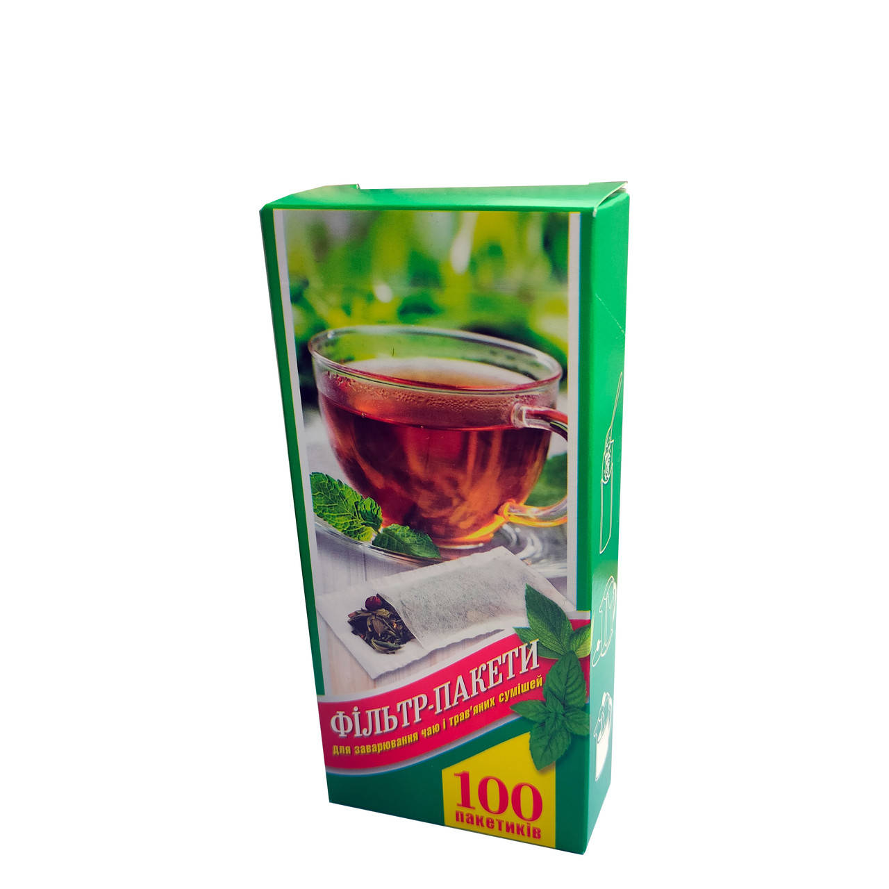 

Фильтр-пакеты для чая L под чашку 100шт