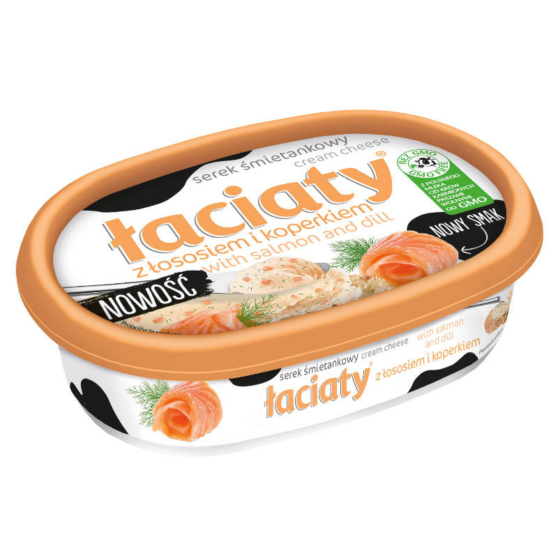 

Крем-сыр "Laciaty" С лососем фасовка 0.135 kg