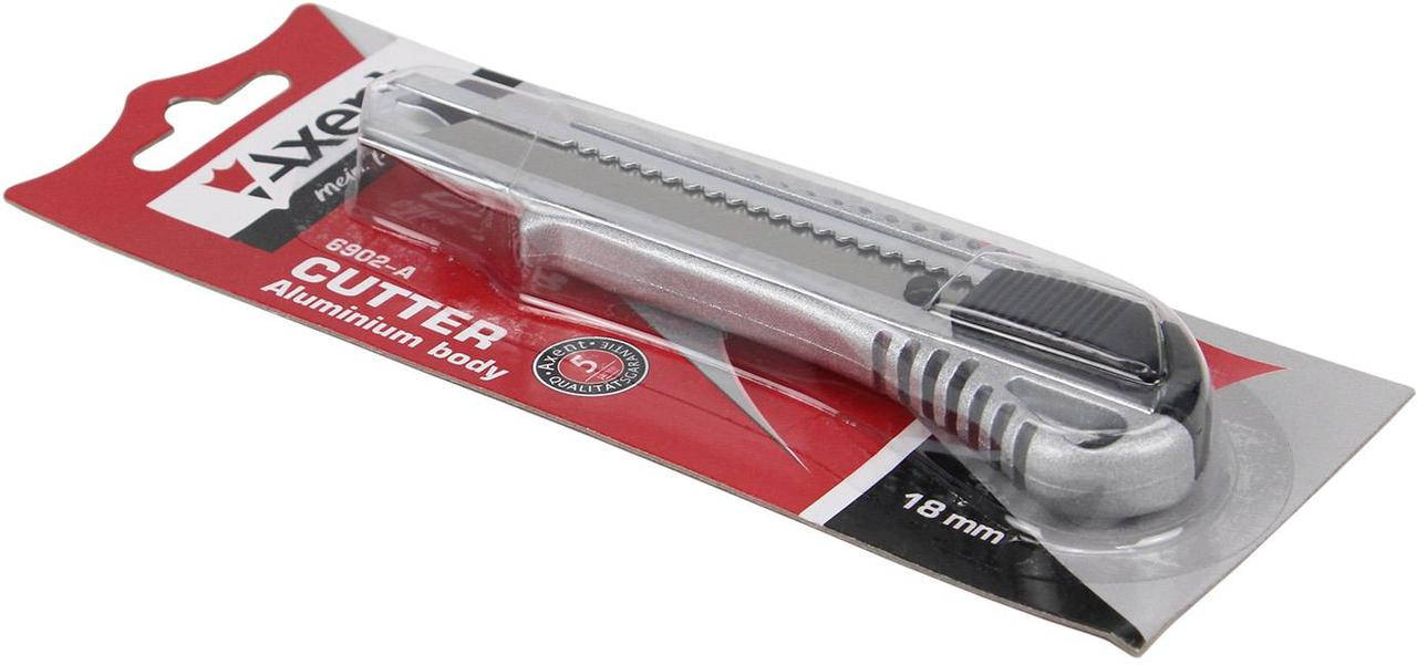 

Ніж канц. "Axent" 18мм №6902 метал.(Al) (12)