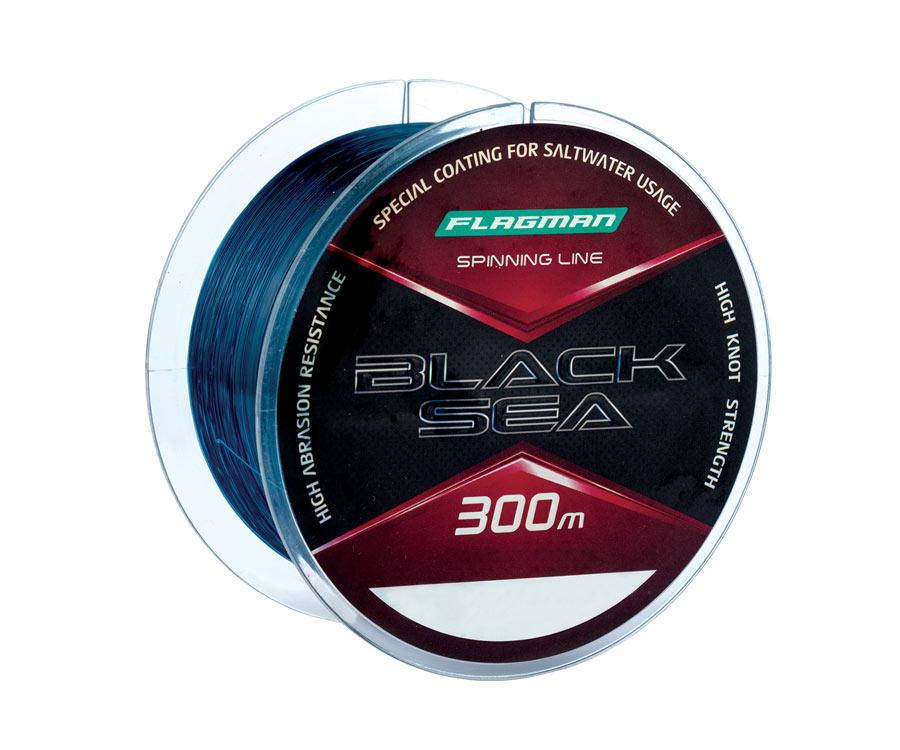 

Леска Flagman Black Sea Spinning Line 300м 0.22мм, Синий