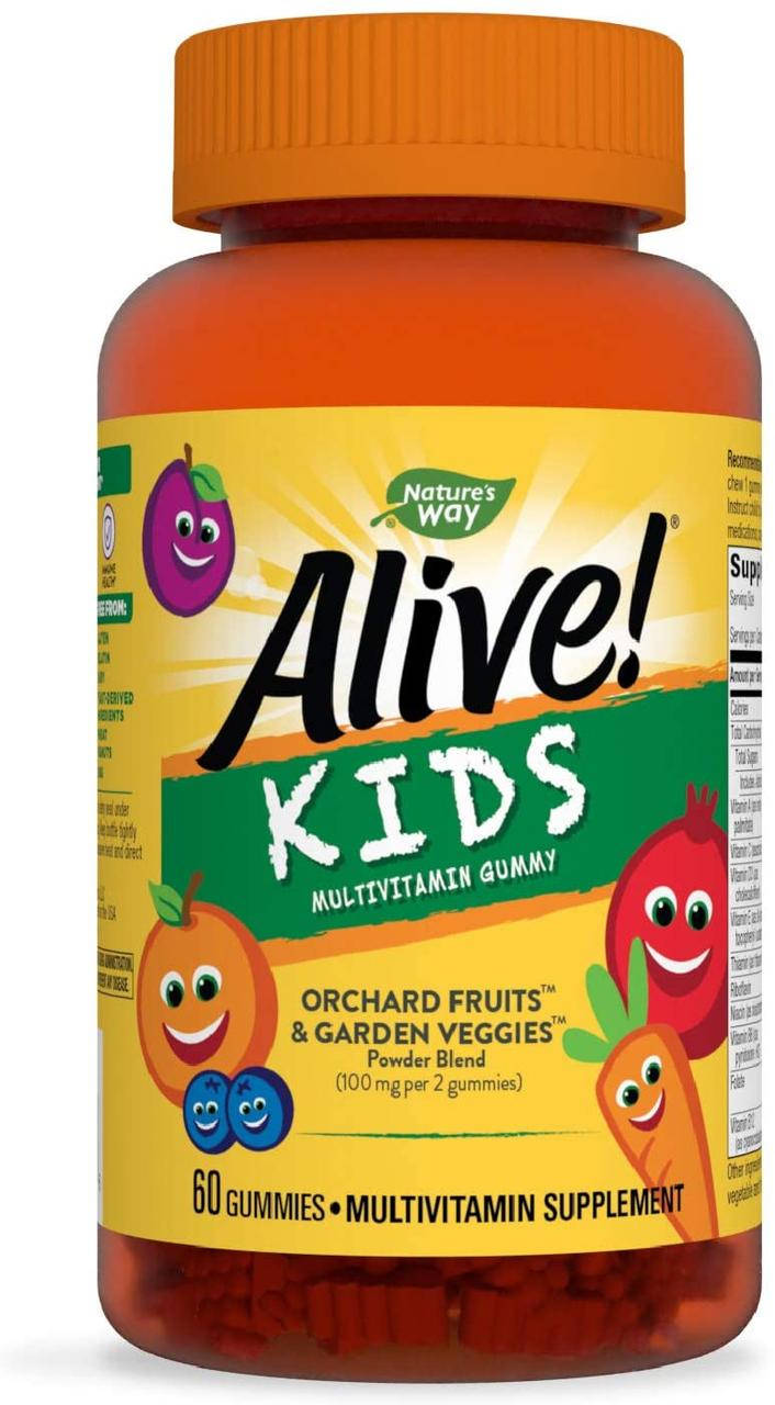 

Nature's Way Alive Kids Complete Multivitamin 60 жевалок